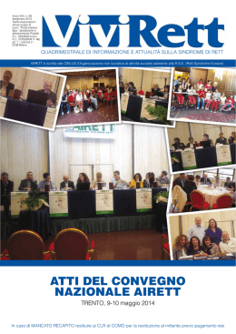 Vivirett n.68 - AIRETT Onlus