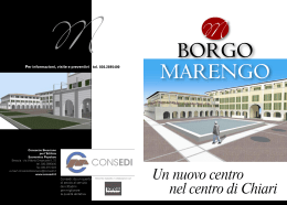 depliant Borgo Marengo