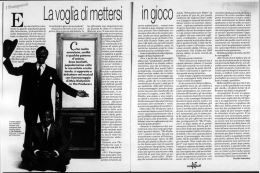 La voglia di me ersi - Compagnia della Rancia