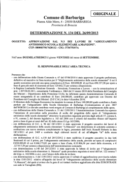 originale - Comune di Barbariga