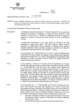 Delibera del 21 Gennaio 2013, N. 96 [file]