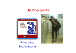 Da Pino per te