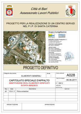 indice - Comune di Bari