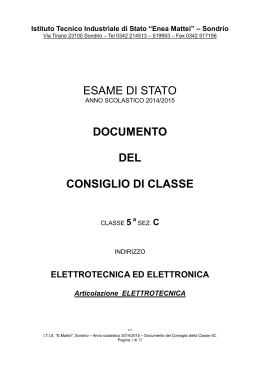 classe_5c - ITIS "E. Mattei"