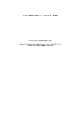 Scarica/Apri il POF 2014 in formato PDF
