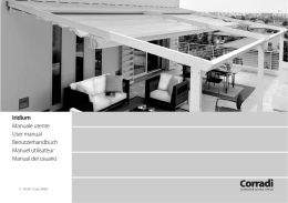 Iridium Manuale utente User manual Benutzerhandbuch Manuel