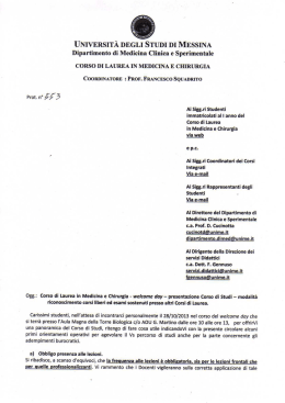 Nota prot n&deg; 553 del 16 ottobre 2013
