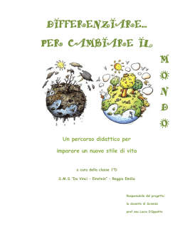 differenziare… per cambiare il mondo