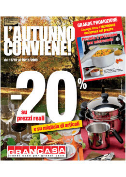 GRANCASA L`autunno conviene