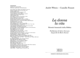 ritratti femminili della bibbia