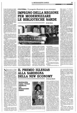 22 - Regione Autonoma della Sardegna