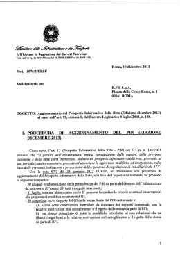 n. 1076/3 datato 10 dicembre 2013 - Ministero delle Infrastrutture e