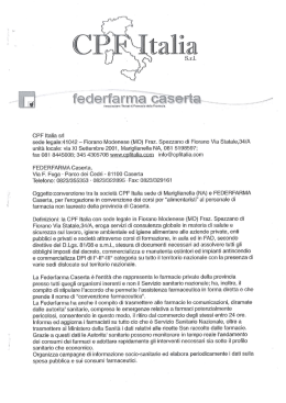 Convenzione in formato