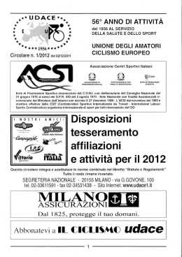 53 D.“ E "“"o 56° AN NO DI ATTIViTÀ