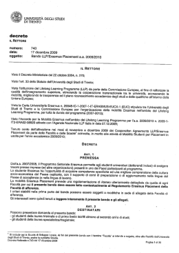 Universit&agrave; degli Studi di Trento