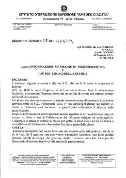 istituto d`istruzione superiore "amedeo d`aosta