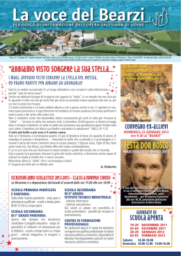 La voce del Bearzi - dicembre 2011