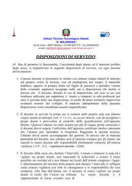disposizioni di servizio (PDF 344.24KB)