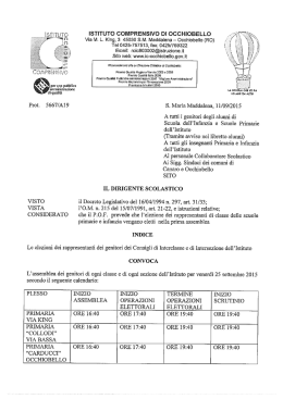 Prot. 5667/A19 - Istituto comprensivo di Occhiobello