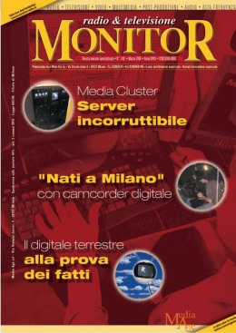 titolosezione - Monitor RadioTV