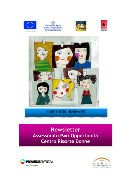 Newsletter - Pari Opportunit&agrave; Provincia di Venezia