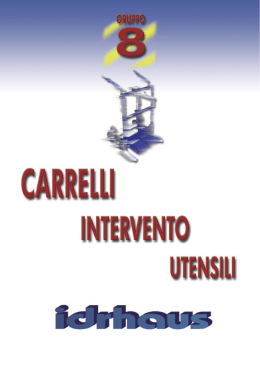 Carrelli, intervento, utensili