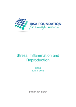 Stress, Inflammation and Reproduction