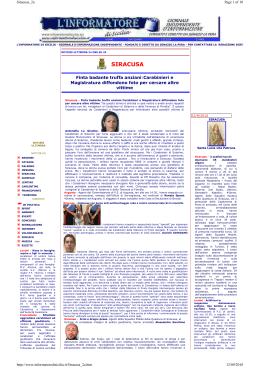 Notizie AGOSTO 2010 - informatoredisicilia.it