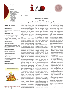 Il punto 5 - Agostino La Bella