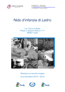 Nido d`infanzia di Ledro