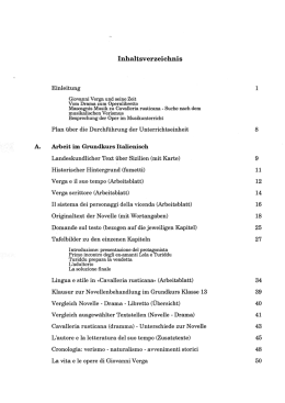 Inhaltsverzeichnis Einleitung
