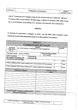 LCOHS&Igrave;P`S-P-A- I ` _ - Ordina tivo di fornitura _ "&Igrave; _