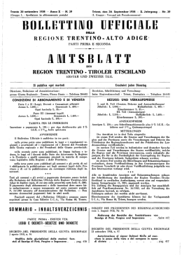[81824] Bollettino n. 39 del 30/09/1958