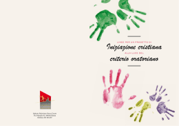 Linee per un progetto di Iniziazione cristiana alla