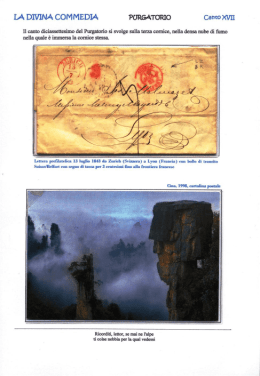PURGATO`RIO Canto XVII