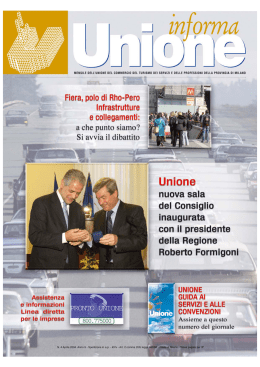 Numero 4 - Aprile 2004 - Unione Confcommercio Milano