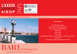 xxxvii congresso nazionale aieop