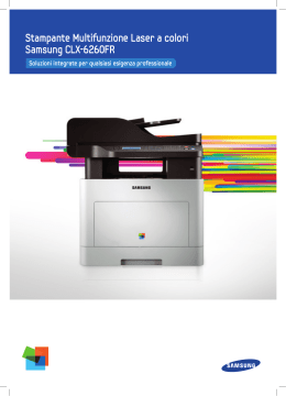 Stampante Multifunzione Laser a colori Samsung CLX