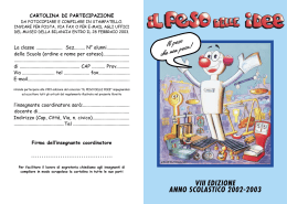 IL PESO CHE NON PESA! - Comune di Campogalliano
