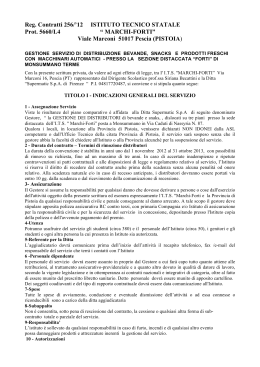 Reg. Contratti 256/`12 ISTITUTO TECNICO STATALE - Marchi