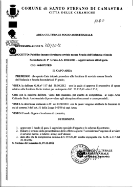 MO - Comune di Santo Stefano di Camastra