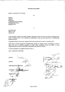 IPOTES&Icirc; DI ACCORDO