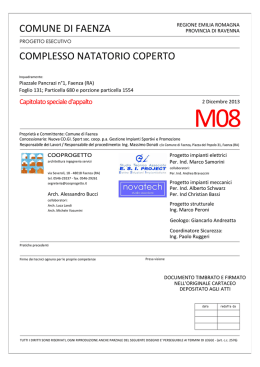 indice - Comune di Faenza