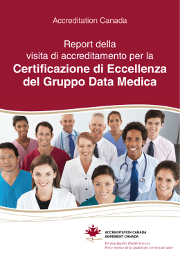 Report integrale - Gruppo Data Medica