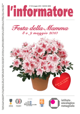 Informatore n.83 - Istituto Oncologico Romagnolo