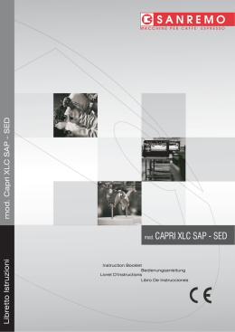 mod. CAPRI XLC SAP - SED