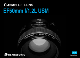 EF50mm f/1.2L USM