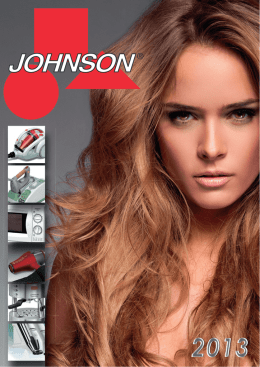 catalogo generale 2013 - Johnson Elettrodomestici Srl.