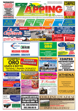 N&deg; 15 0131.260434 - diAlessandria.it