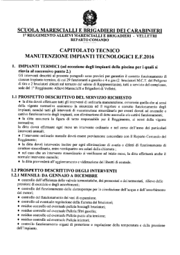 capitolato impianti termici